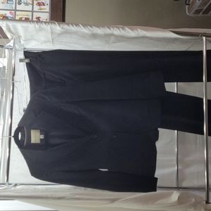 Banana republic womens suit, black